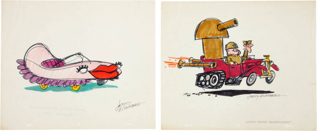 The Wacky Racers Concept Art